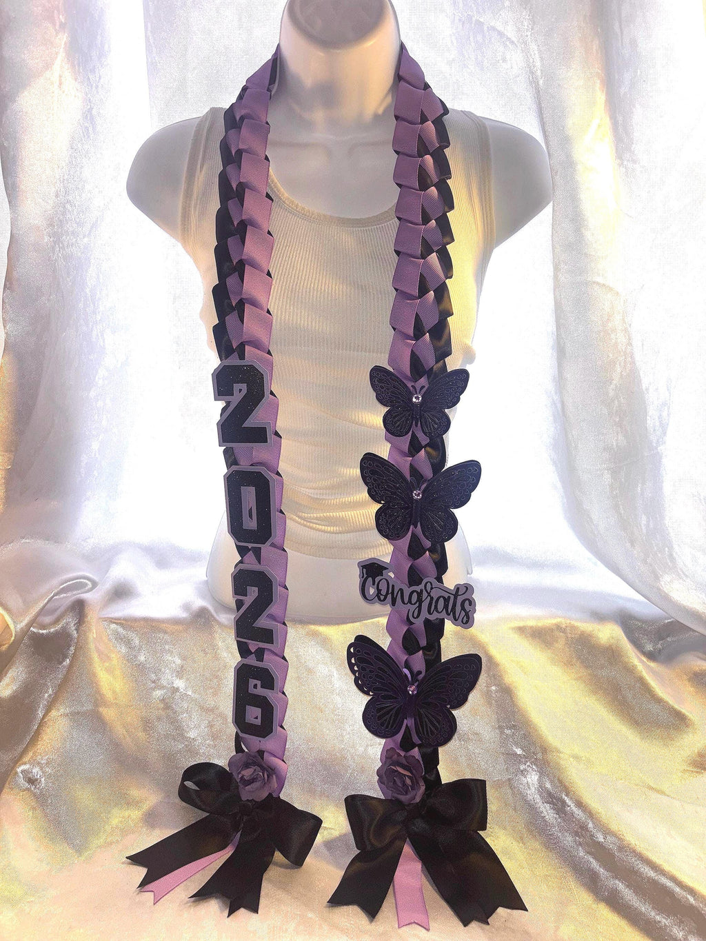 Graduation Lei Butterfly & Floral Theme (Class of 2026)