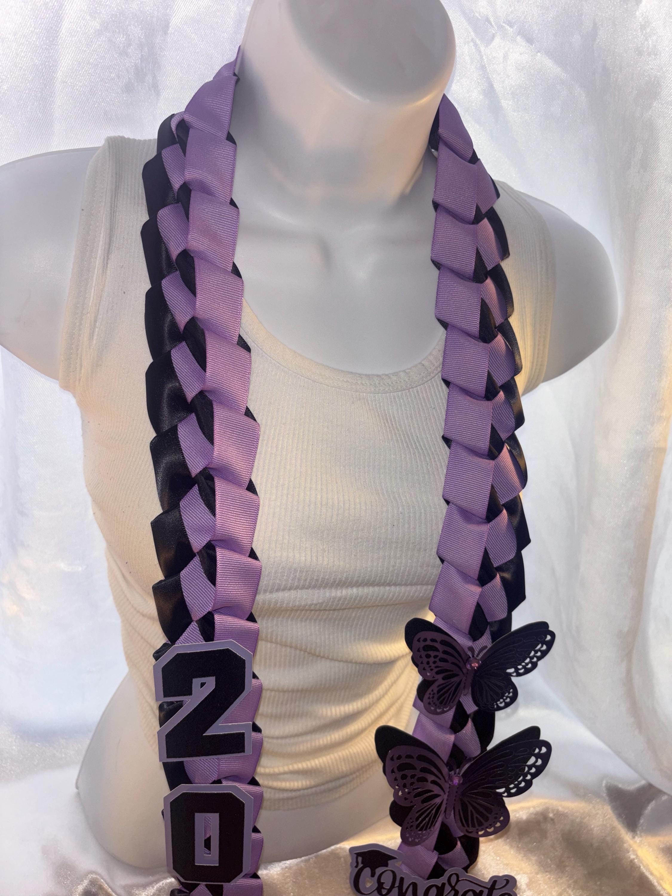 Graduation Lei Butterfly & Floral Theme (Class of 2026)