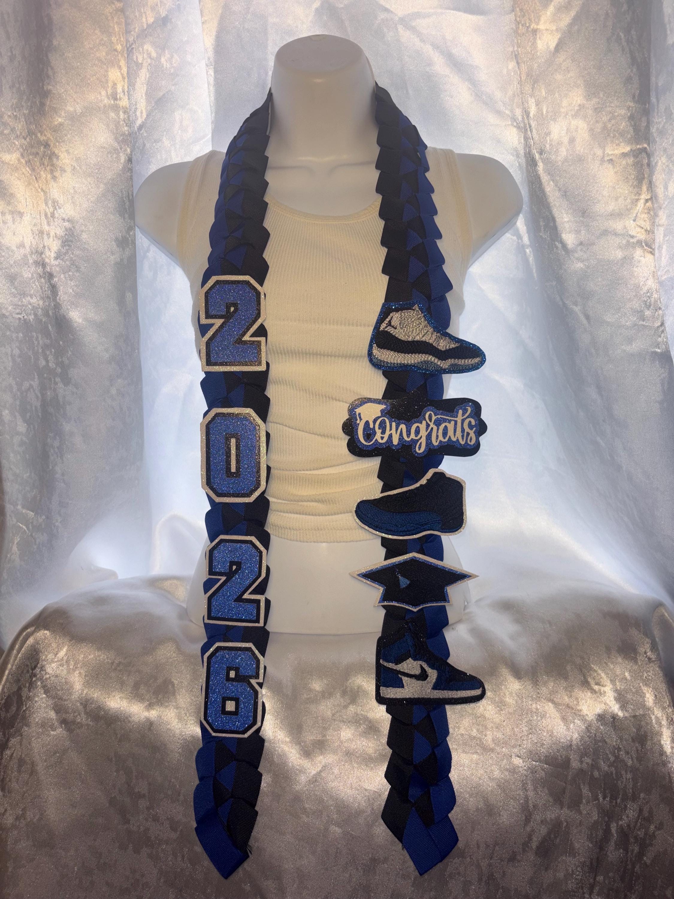 Graduation Sneakers Theme Leis